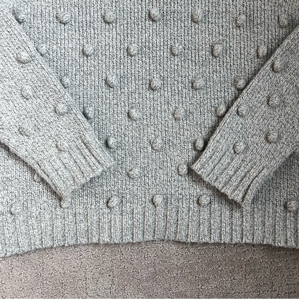 All:Row Chunky Knit Pom Pom Sweater - Picture 5 of 12